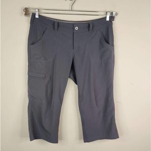The North Face Capri Pants Gray Crop Active Cargo Pocket